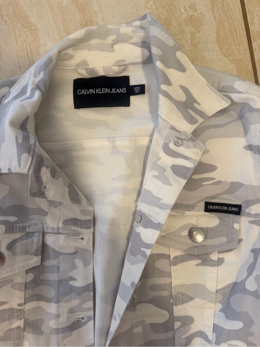 Calvin Klein Jean Jacket - Picture 4 of 4
